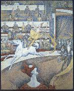 Georges Seurat circus painting